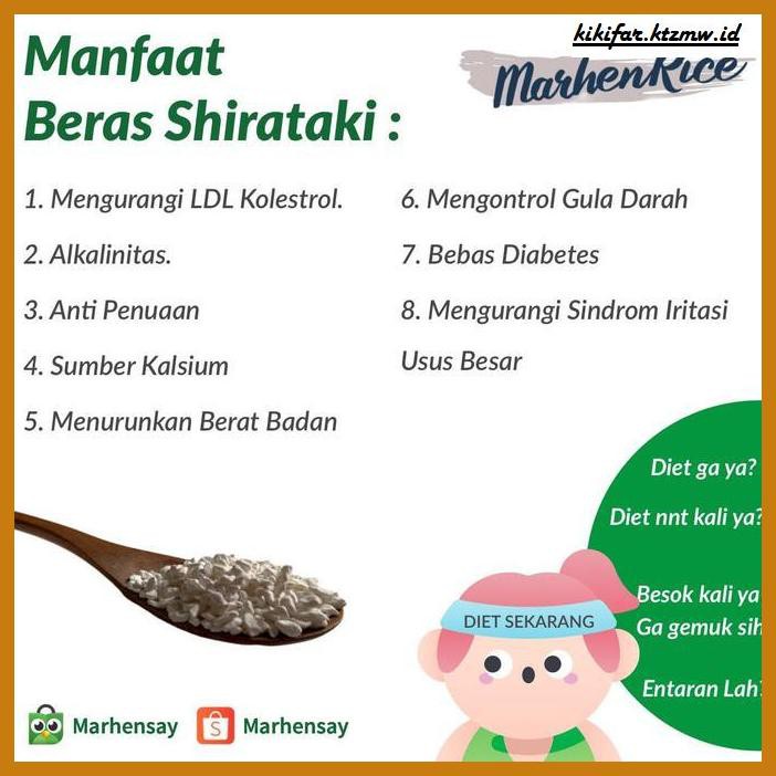 

ANEKA-BERAS- BERAS SHIRATAKI 1KG / KONNYAKU RICE LOW CARB -BERAS-SEHAT.