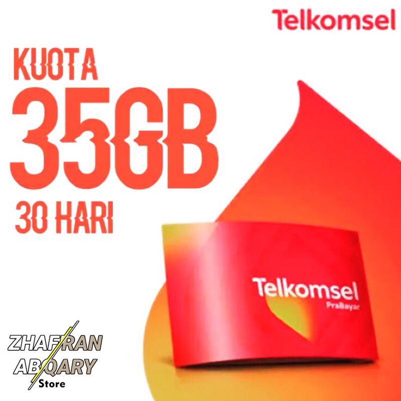 PERDANA TELKOMSEL 35GB UNLIMITED
