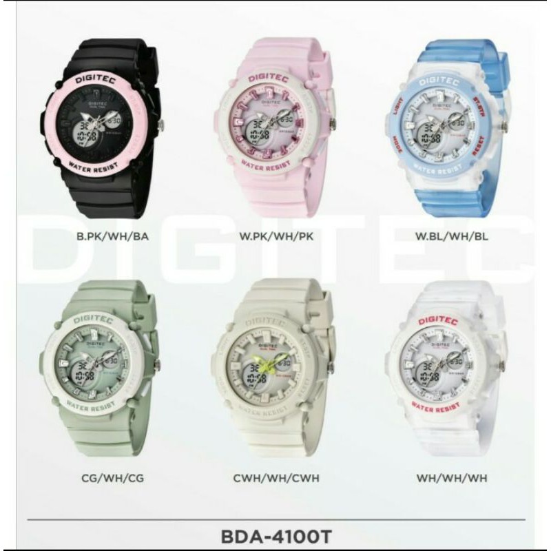 DIGITEC DG 4100 / DG-4100 WATCH JAM TANGAN ORIGINAL WANITA