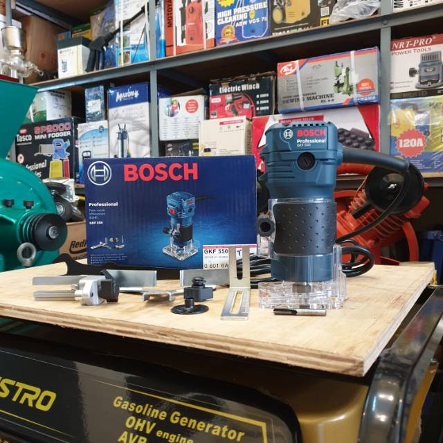 BOSCH WOOD TRIMMER MESIN PROFIL KAYU BOSCH GKF 550