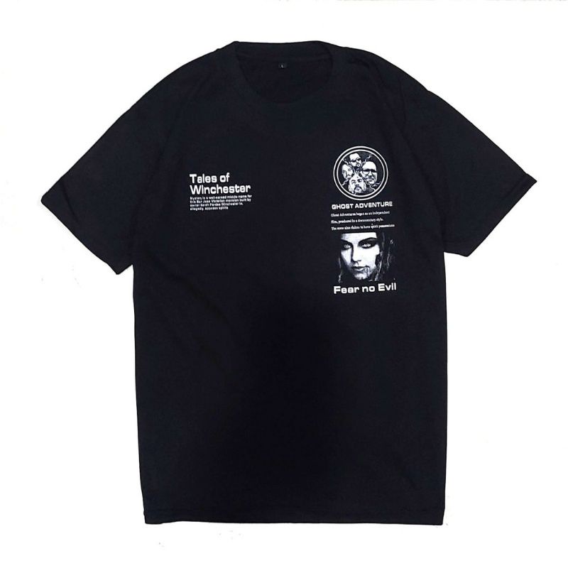 Kaos FEAR NO EVIL|Kaos Distro