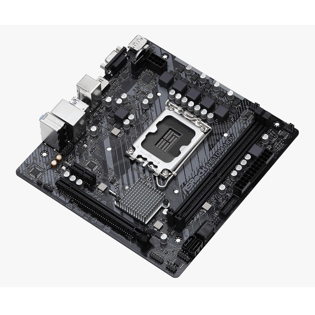 ASRock H610M-HDV (LGA1700, H610, DDR4, USB3.2, SATA3)