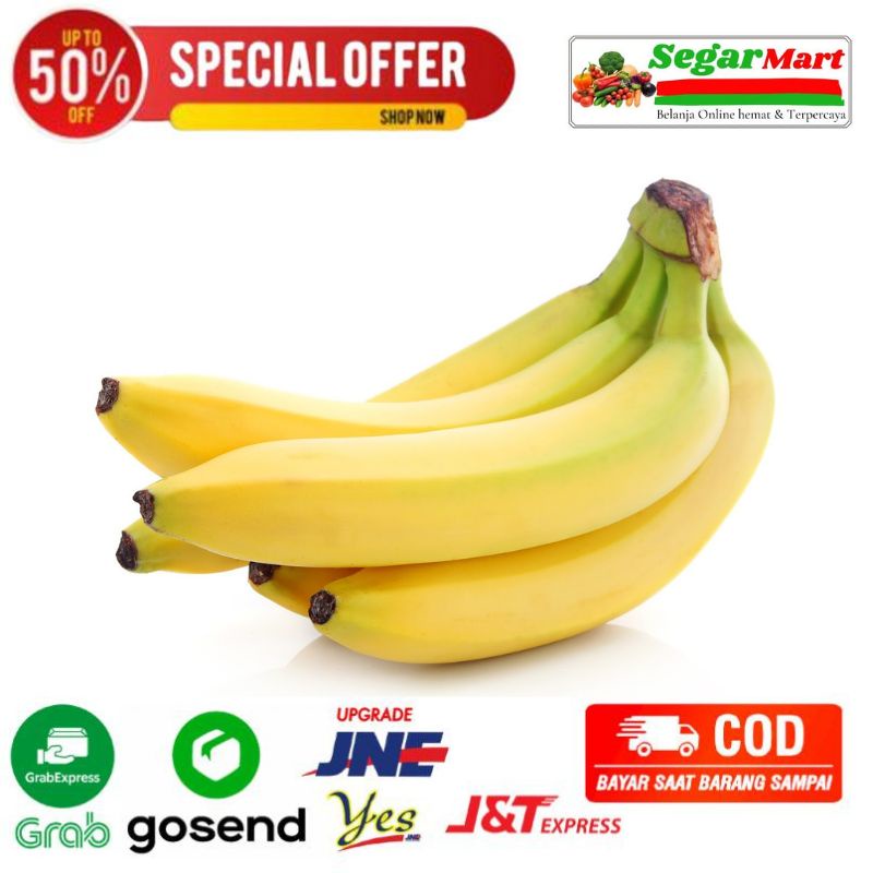 

Buah Pisang Cavendis Asli Super per 1 kg segar bandung