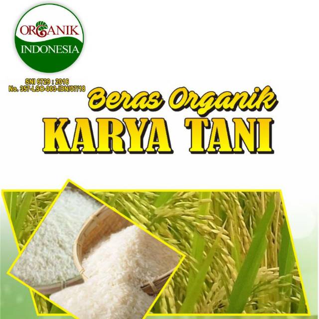 

Beras organik KARYA TANI