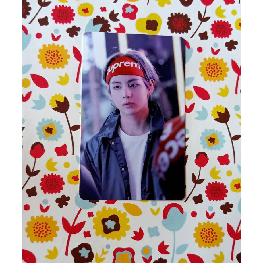 BTS - OFFICIAL PHOTOCARD MEMORIES 2017 MEMO 2017 MEMO 17 TAEHYUNG V