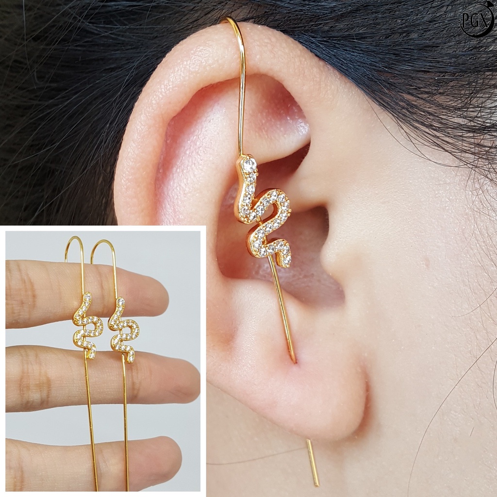 PGX Anting Tusuk Xuping Lapis Emas Aksesoris Perhiasan Premium - P289