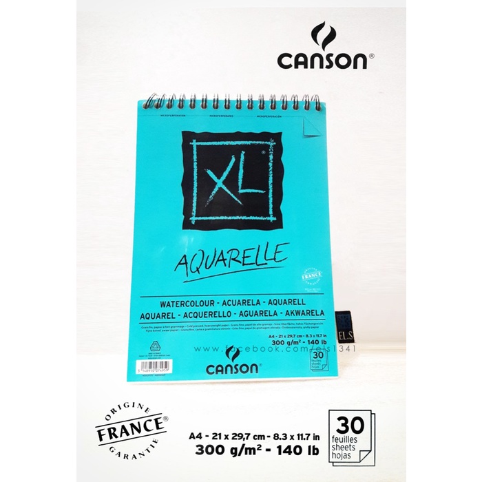 

(BISA COD) Canson XL Aquarelle A4