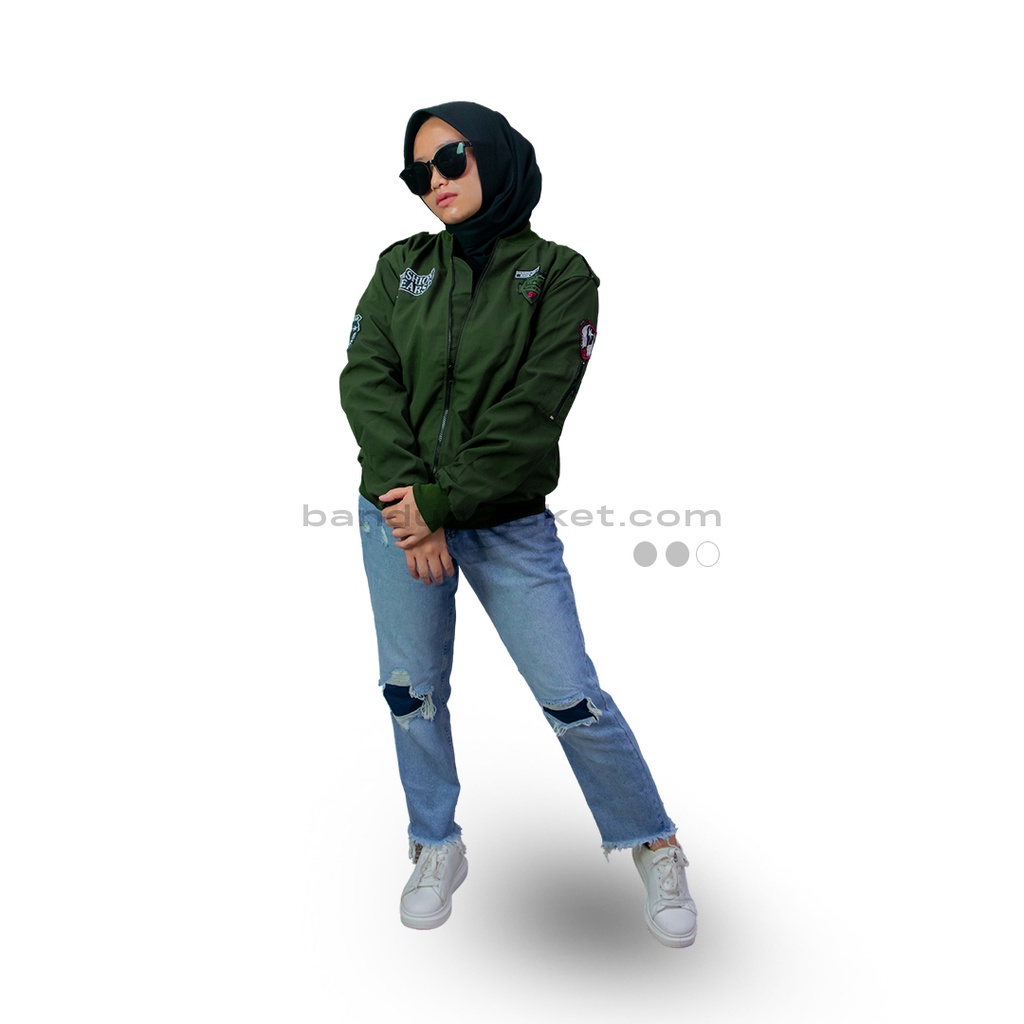 ARAGON BOMBER ARMY || Jacket Bomber Pilot || Jaket Pria Masakini