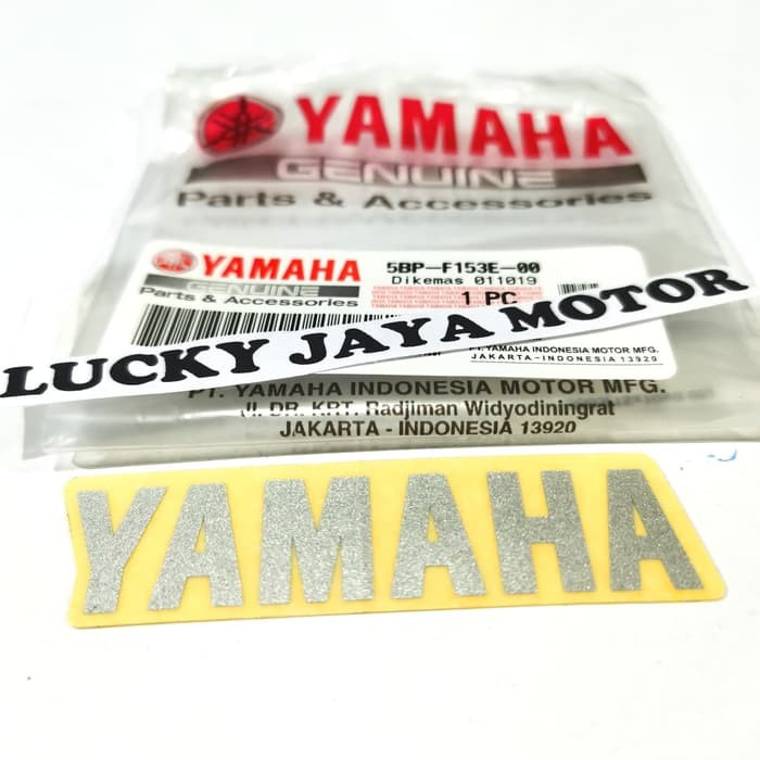 Emblem Stiker Yamaha Toolbox Tool box Rx king Rxking rxk 5BP-F153E-00
