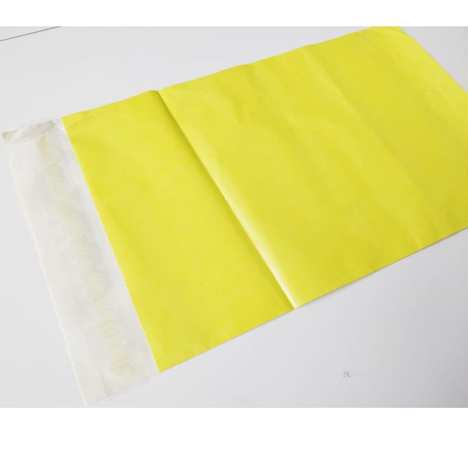 

Stok Banyak P0088 POLYMAILER ±100PCS 17x30CM YELLOW SEMI GLOSSY PLASTIK POLYMAILER KUNING 95 Ready