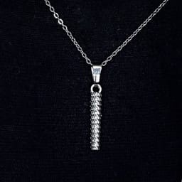 [murah] kalung titanium pakai liontin viral