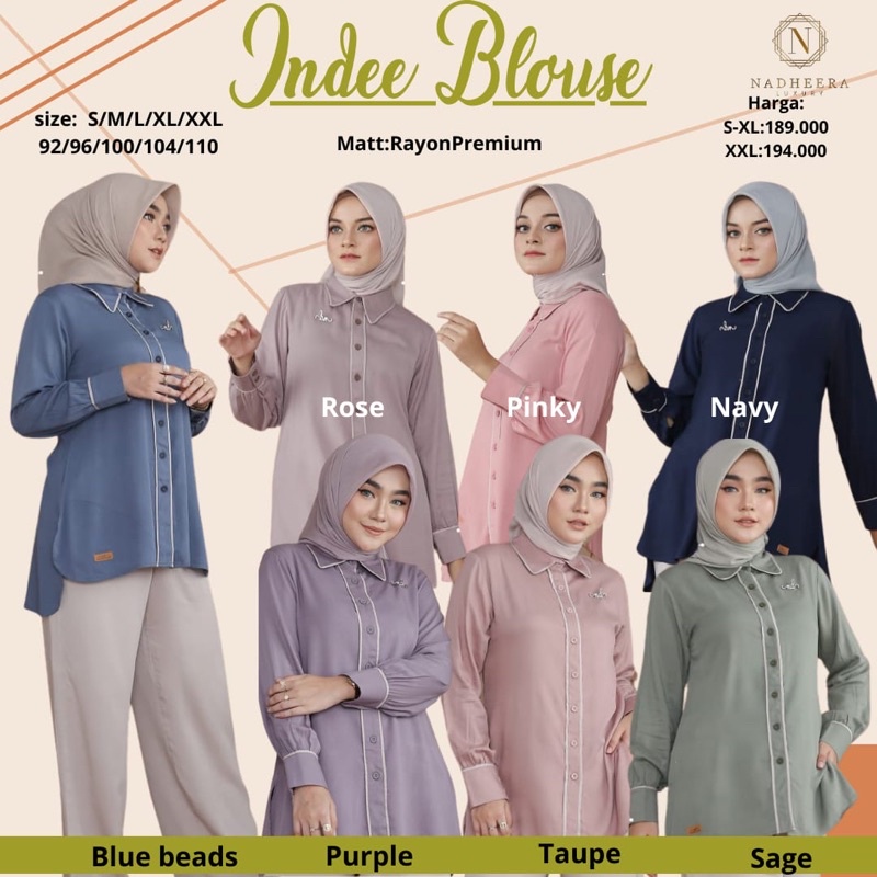 Indee Blouse by Nadheera Luxury