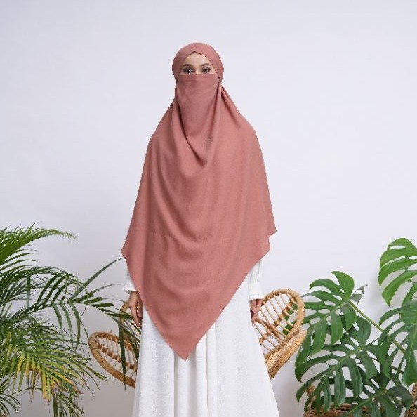 FRENCH KHIMAR KHADIJAH  ONE SIZE XXL WOLLYCREPE KUALITAS PREMIUM-3