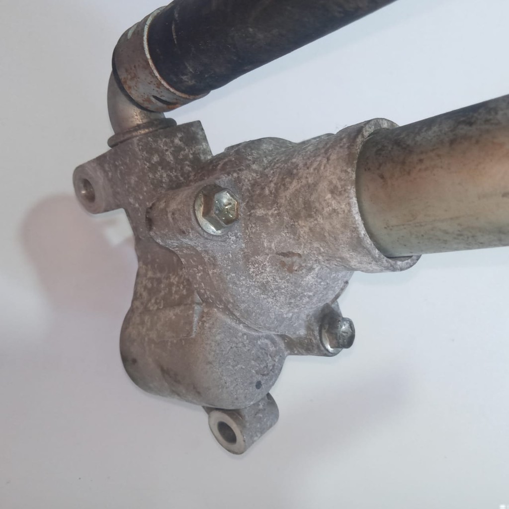 Rumah Thermostat Termostat Pipa air radiator mesin suzuki aerio Water Outlet copotan original ori as