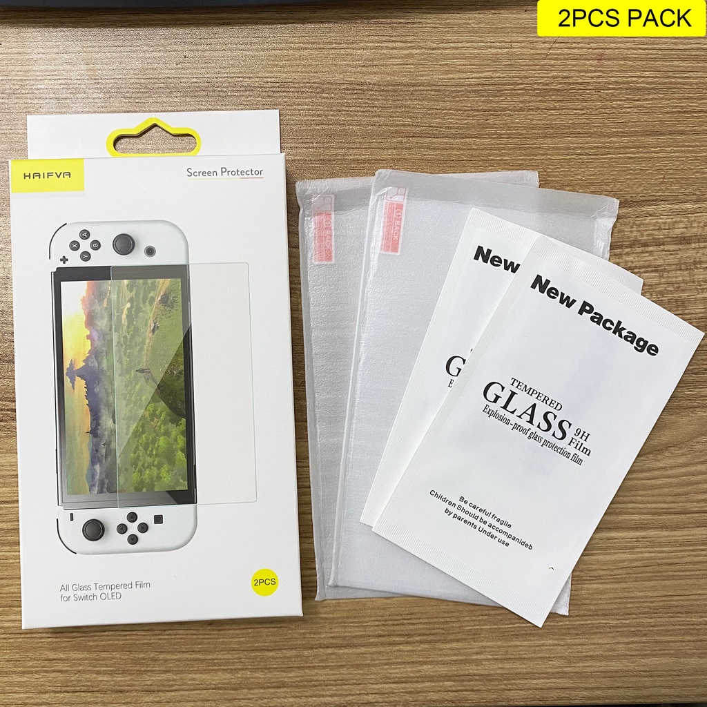 Pelindung Layar Tempered Glass 9h Hd Oled Untuk Nintendo Switch