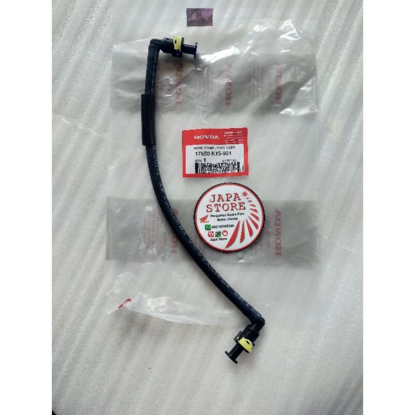 17650K15921 HOSE COMP FUEL FEED CB150R CB 150 R LED SELANG BENSIN CB 150 R CB150R LED ORI JAPA