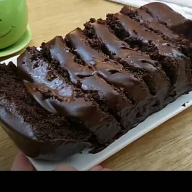 

Cake dengan chocolate frosting