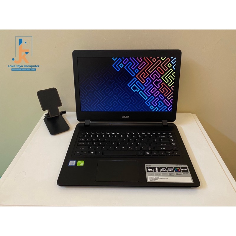 Laptop Acer aspire 5 a514-51Kg intel core i3-7020u nvidia Gforce mx230 2gb