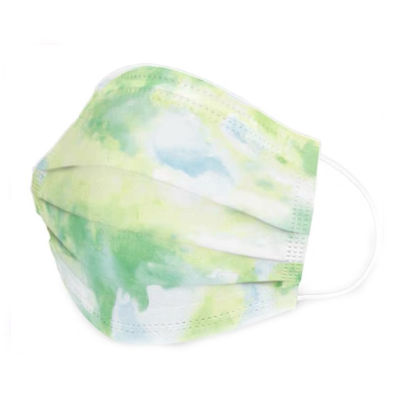 

La Floret 10 pcs /pack Masker wajah Medis 3 layer guard filter Printed Disposable Surgical Mask