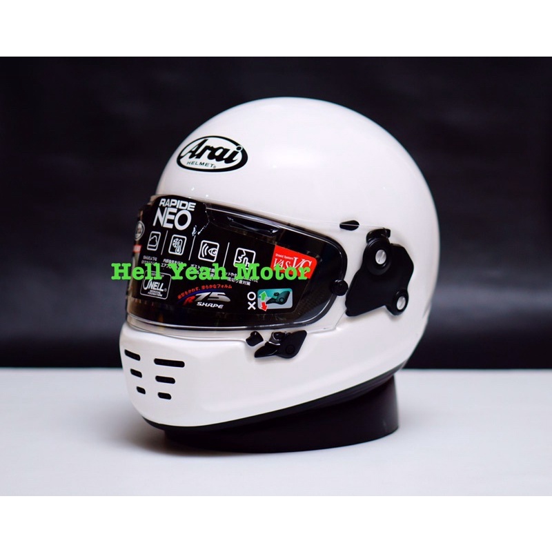 Clone Arai Neo Rapide New White 1:1 Premium Not Pista X14 Rx7x