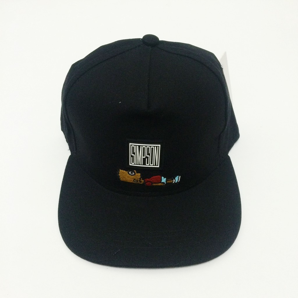 Topi Snapback Simpson Hitam import murah
