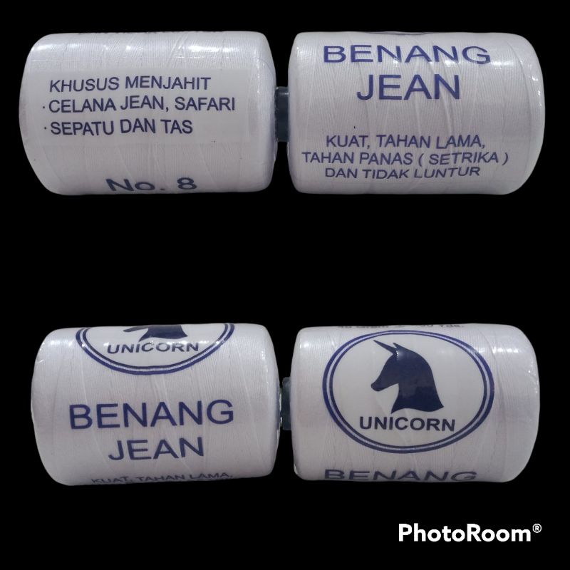 Benang jeans unicorn