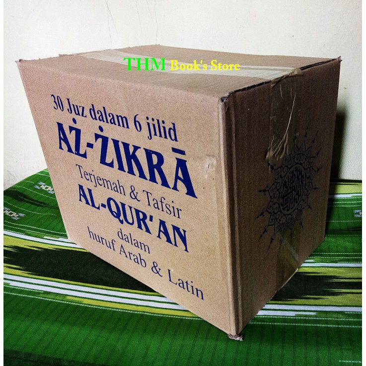 AZ-ZIKRA Terjemah dan Tafsir Al-Qur'an dalam Huruf Arab dan Latin Lengkap 6 Jilid Adz-Dzikra