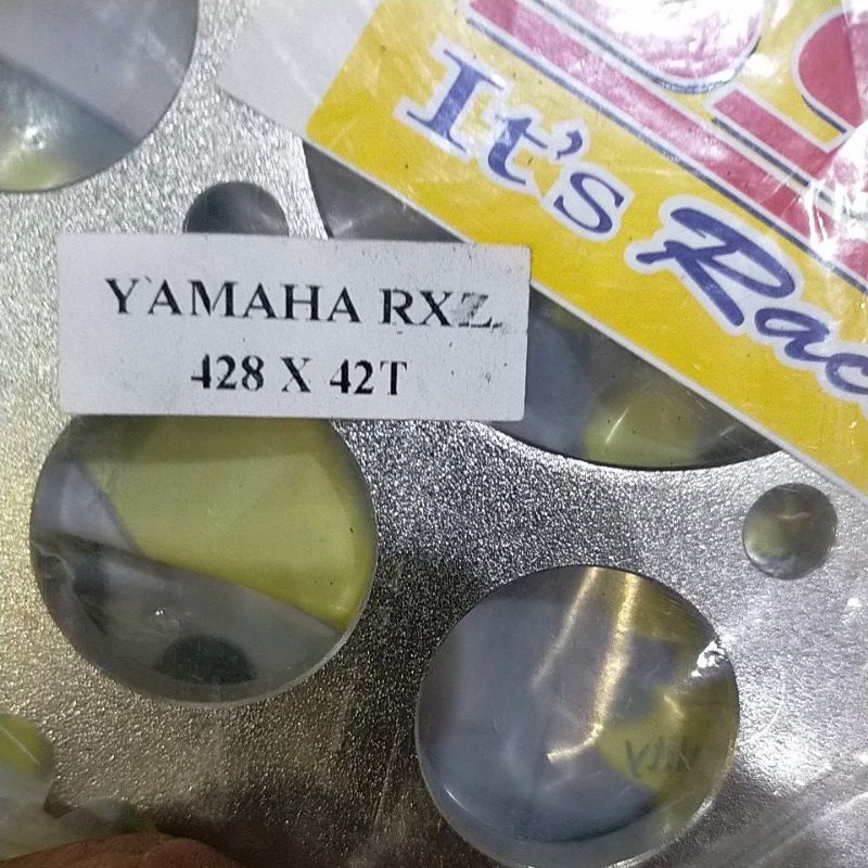 SSS RXZ GER 428 GEAR BELAKANG PNP RXZ RX KING JUPITER VEGA CRIPTON FIZR RX SPECIAL Z125 TIARA ALFA mx135-SSS 428x42