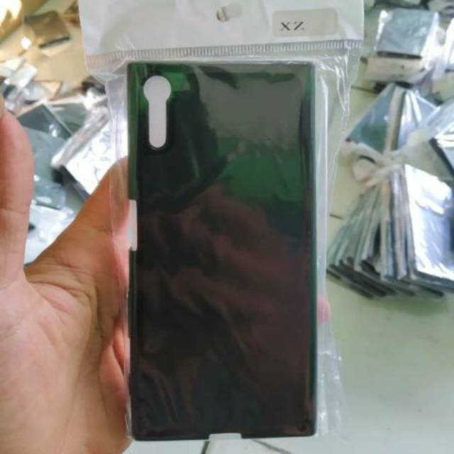 Silicon Softcase Hitam Sony Xperia Xz Xzs docomo global au