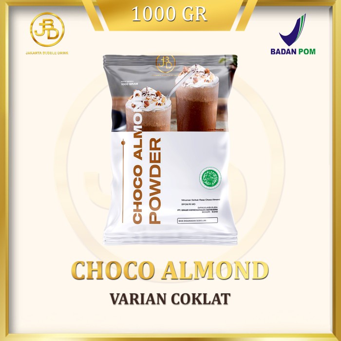 

DISKON - (BISA COD) Bubuk Minuman Premium Choco Almond 1Kg || Jakarta Bubble Drink