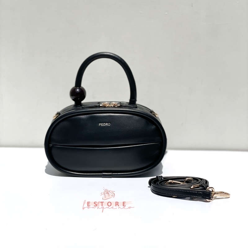 P Mini Oval Shoulder Bag