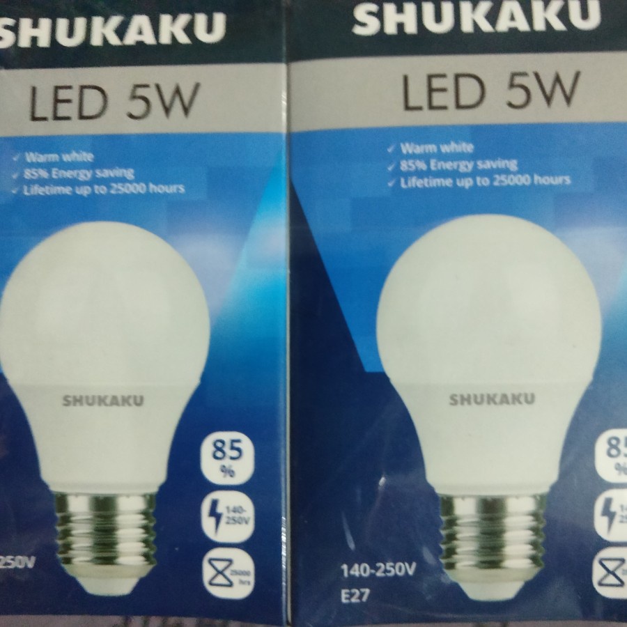 lampu led 5 watt kuning merek shukaku