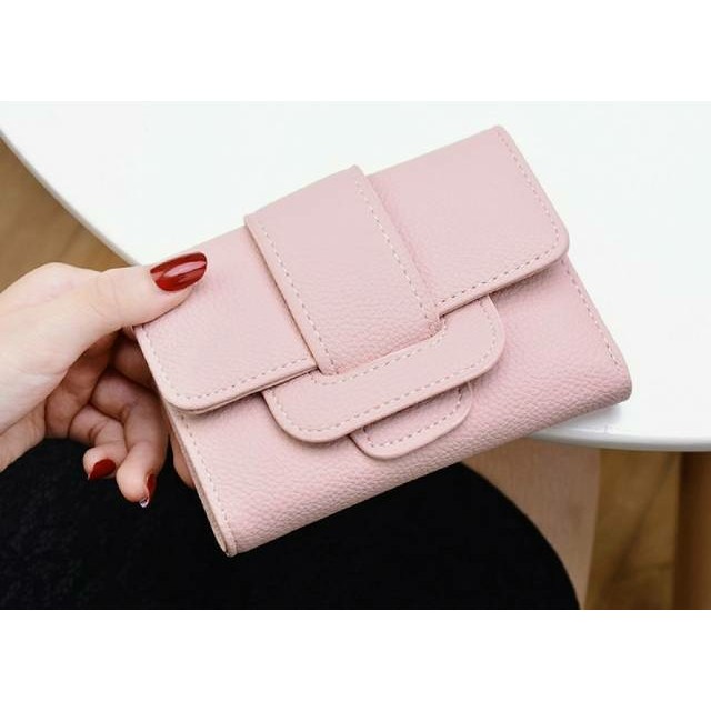 OTS 070 - Wallet / Dompet Wanita Lipat Mini fashion korea Mitha Belt