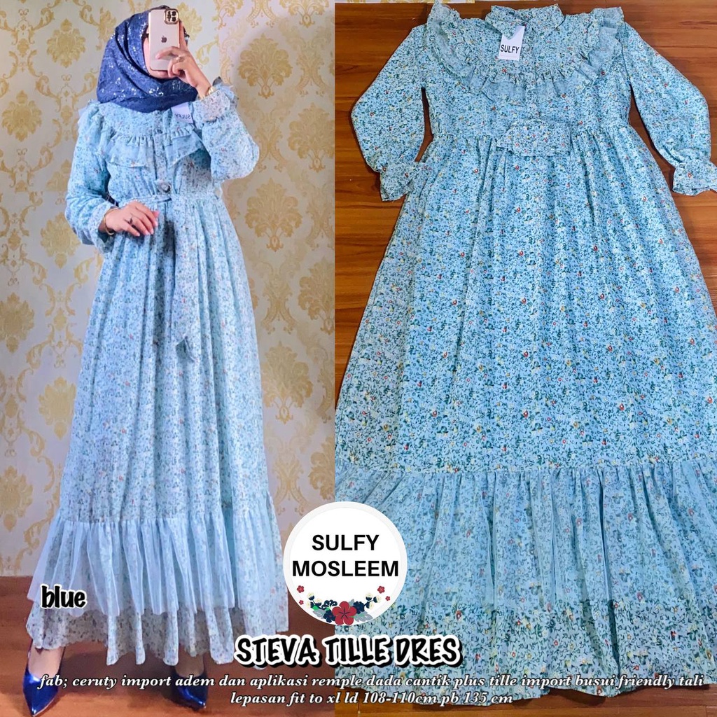 STEVA TILE DRES CERUTY MOTIF