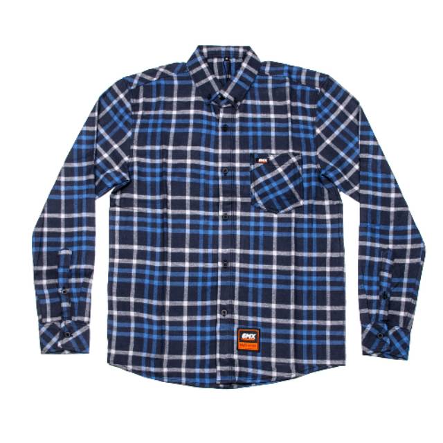 Kemeja Flanel Geoff max Chayton Stripe Cream/kemeja Flanel/Flanel original brand Bandung/kemeja pria