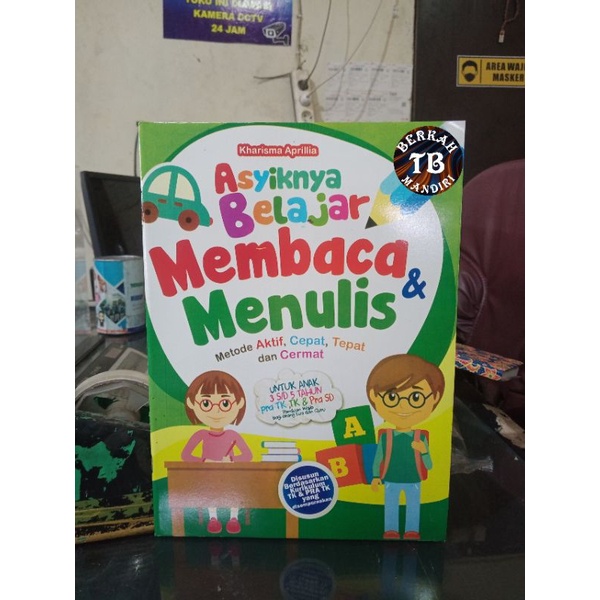 Buku Asyiknya Belajar Membaca &amp; Menulis (21×29cm)