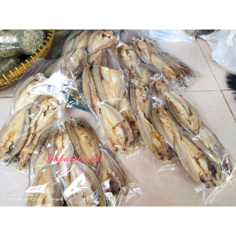 

Ikan asin bulu ayam / asin kerupuk asli pangandaran