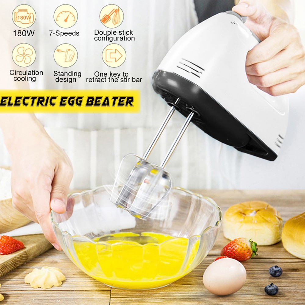 Super Hand Mixer Kue Scarlett 7 Speed Level Multifungsi