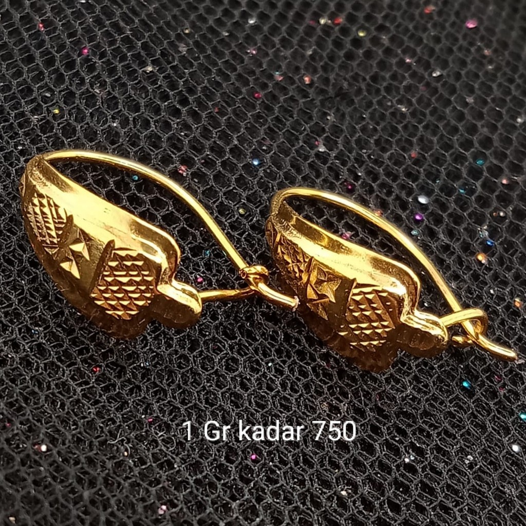 Anting Emas 17 K - 1 gr Kadar 750 - 2008