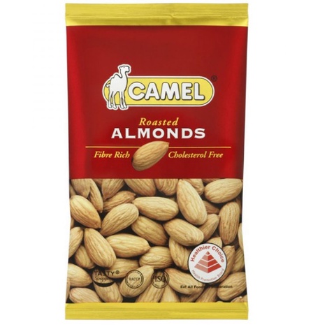 

Camel Roasted Almonds 40gr – Kacang Almond Panggang