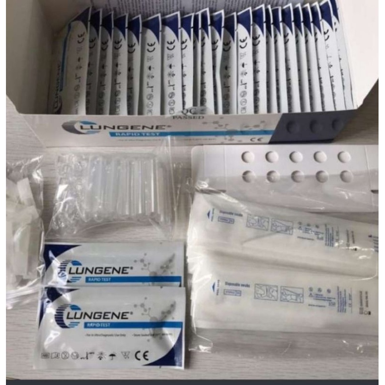 Jual Alat Test Swab Antigen Clungene Biru AKL | Shopee Indonesia