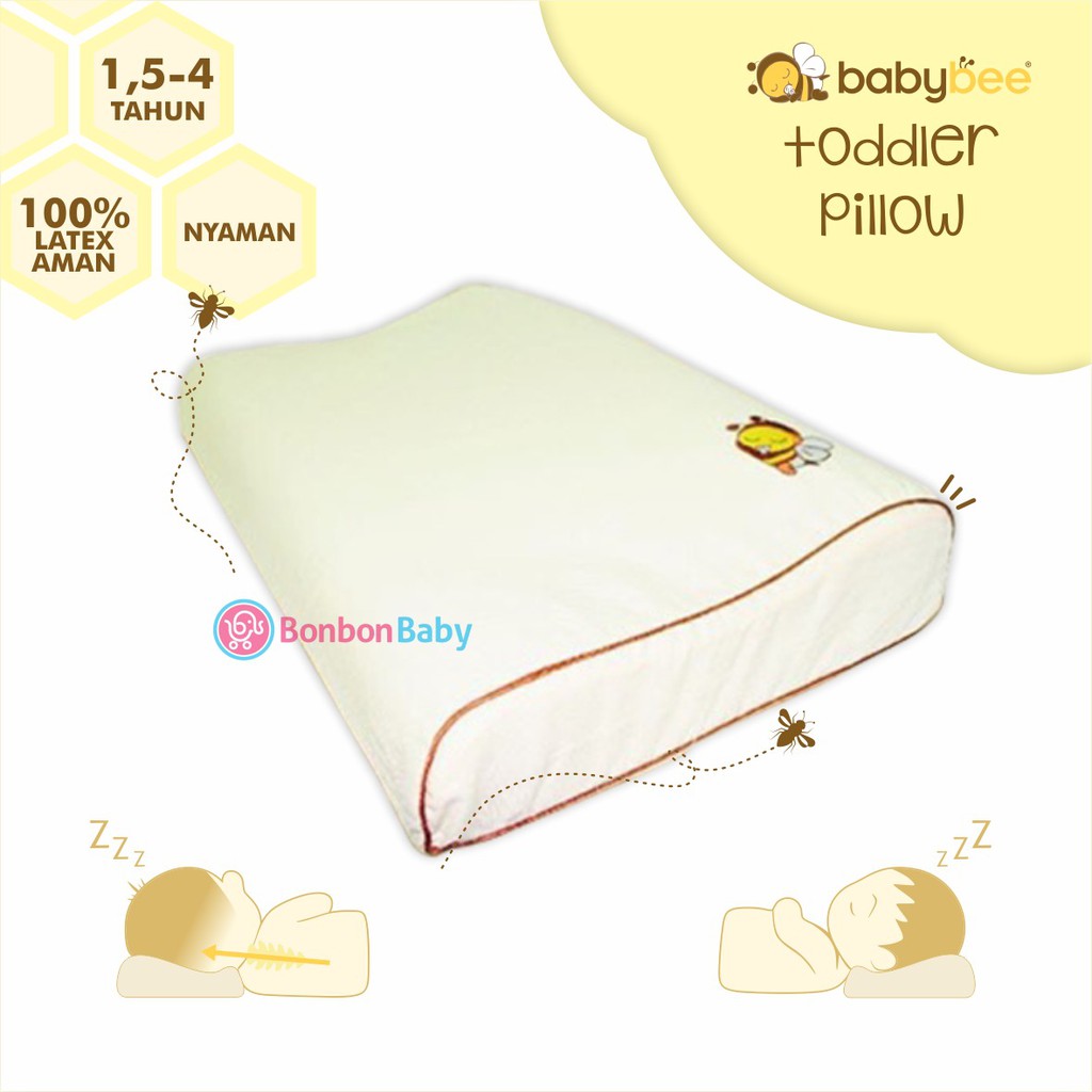 Bantal anak Babybee Toddler Pillow with Case