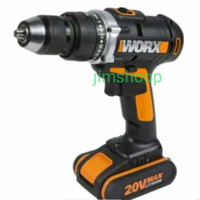 Bor listrik cordless 13mm - electric impact drill 13mm worx