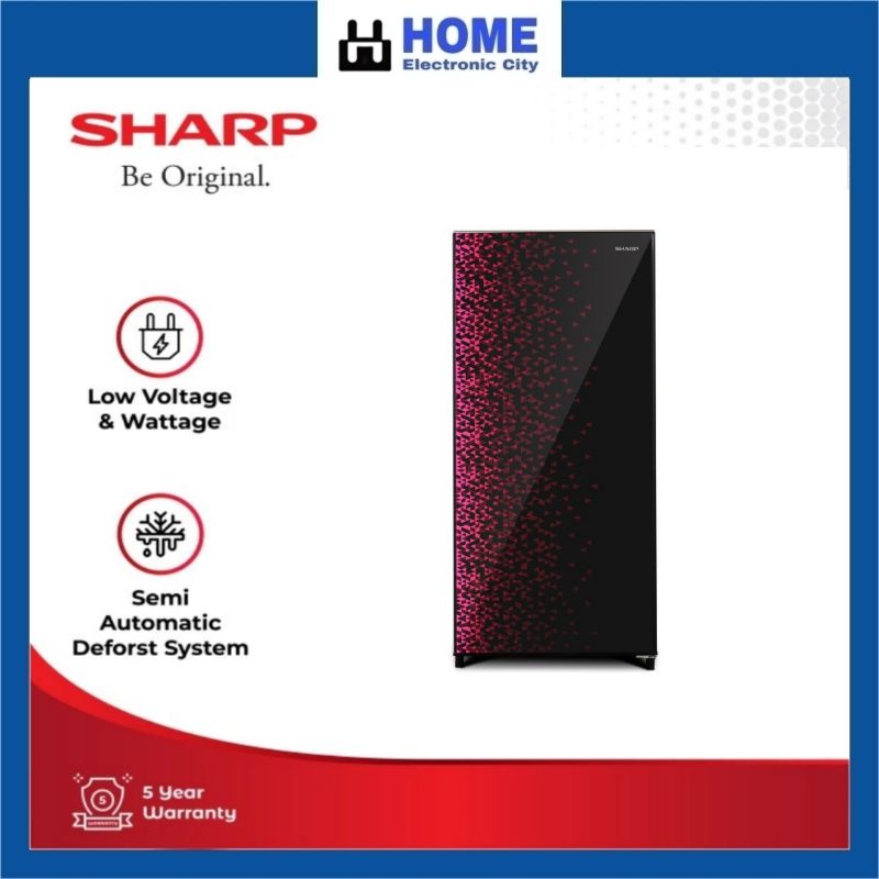 Sharp SJX-185MG-GB/GR Kulkas 1 Pintu / Kulkas Sharp SJX165MG Garansi Resmi