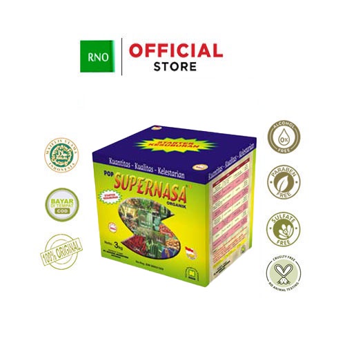 Supernasa 3 Kg Pupuk Organik Serbuk