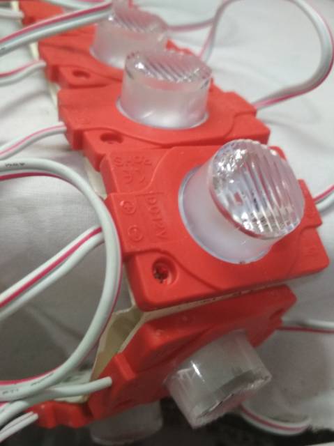 Lampu Led modul strip bulat tempel variasi backlight 12v