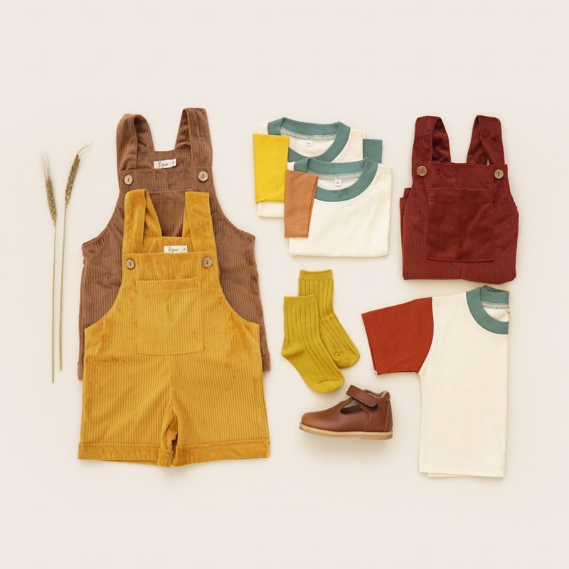 RACHIDKIDS / OVERALL ANAK LUCU / OVERALL SET ANAK / HIROKI OVERALL SET