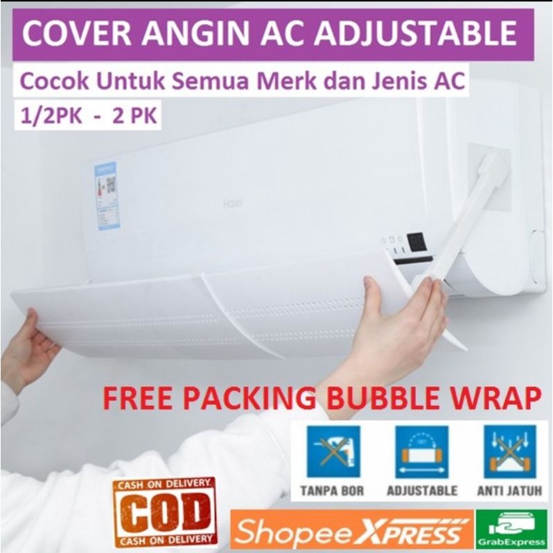 Reflektor / reflector / penahan angin ac / penghalang angin ac