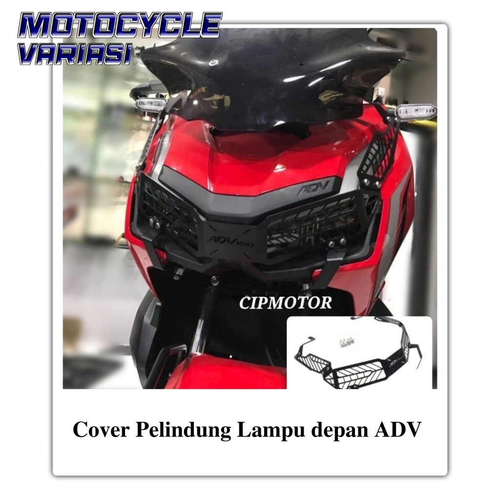 Cover Pelindung Lampu depan Honda ADV 150 Cover Front Guard Headlamp ADV