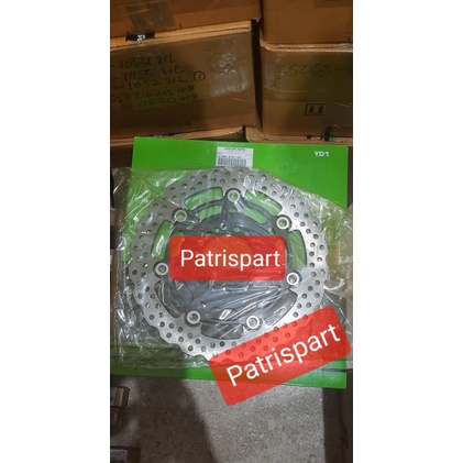 Piringan disk cakram disc fr depan  ER6 ER6N hitam original kawasaki